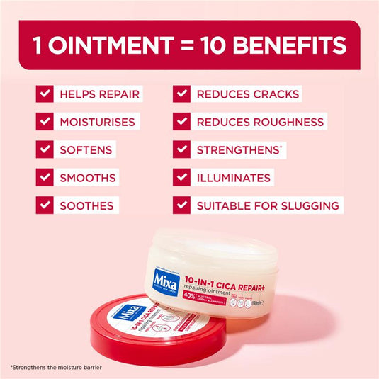 Mixa 10-in-1 Cica Repair+ Ointment 150ml