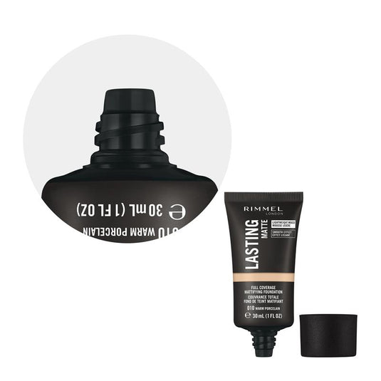 Rimmel Lasting Matte Foundation 010 Warm Porcelain