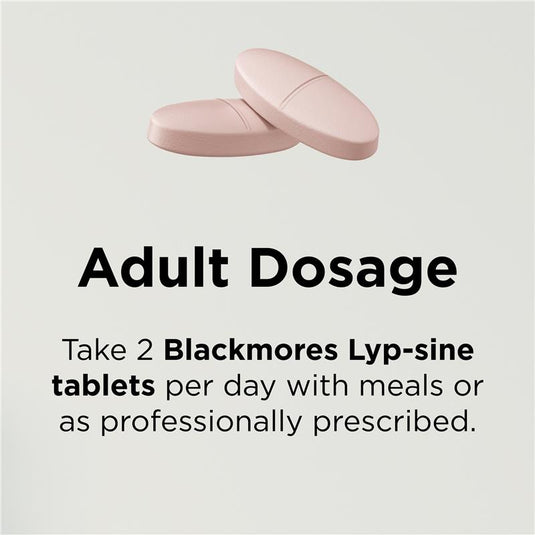 Blackmores Lypsine 30 Tablets