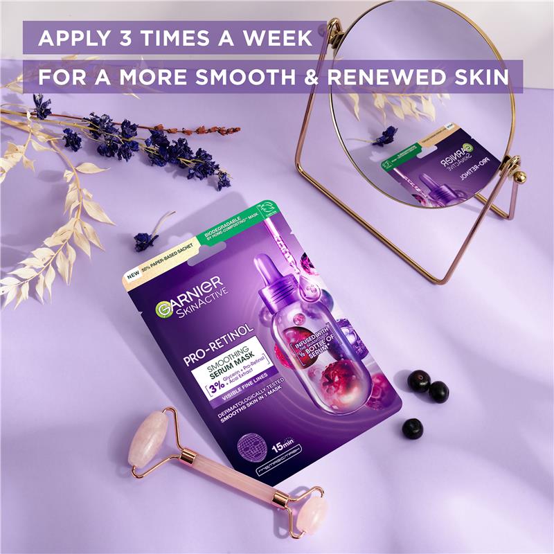 Load image into Gallery viewer, Garnier Pro-Retinol Serum Mask 15ml
