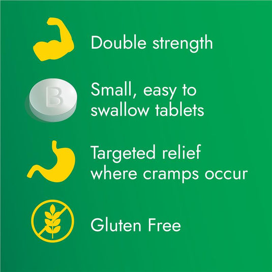 Buscopan Forte Stomach Cramps Pain Relief 20mg Tablets 10 Pack