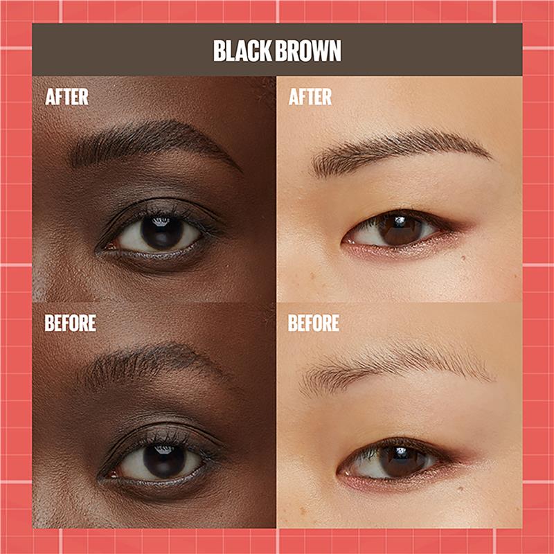 Load image into Gallery viewer, Maybelline Build A Brow 262 Black Brown
