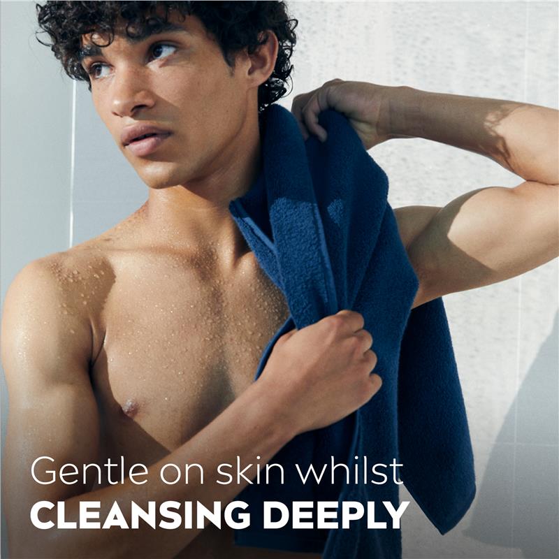 Load image into Gallery viewer, NIVEA MEN Pure Impact 3-IN-1 Shower Gel Body Wash 500ml

