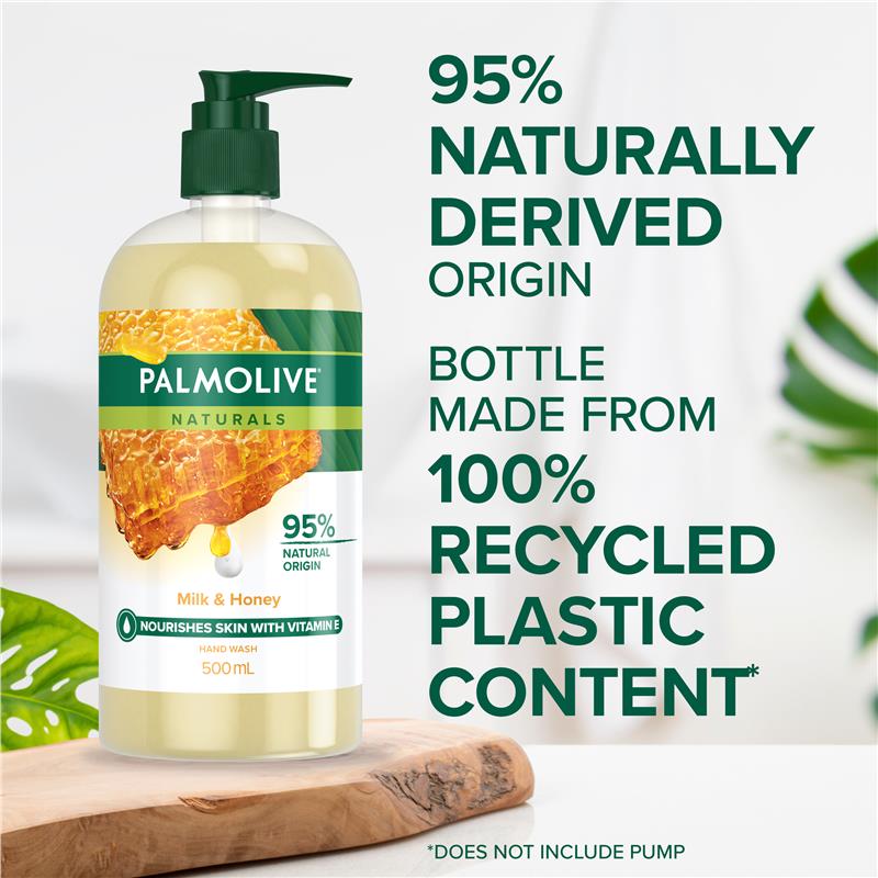 Load image into Gallery viewer, Palmolive Naturals Softwash Hand Wash Milk &amp; Honey 500ml
