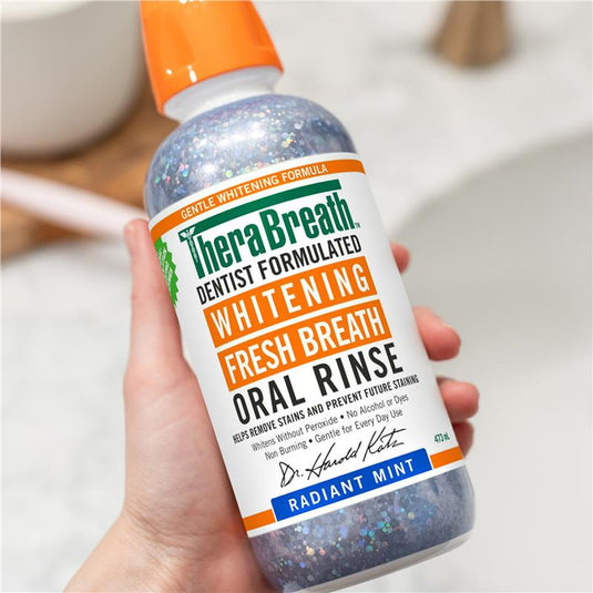 Therabreath Whitening Oral Rinse 473ml