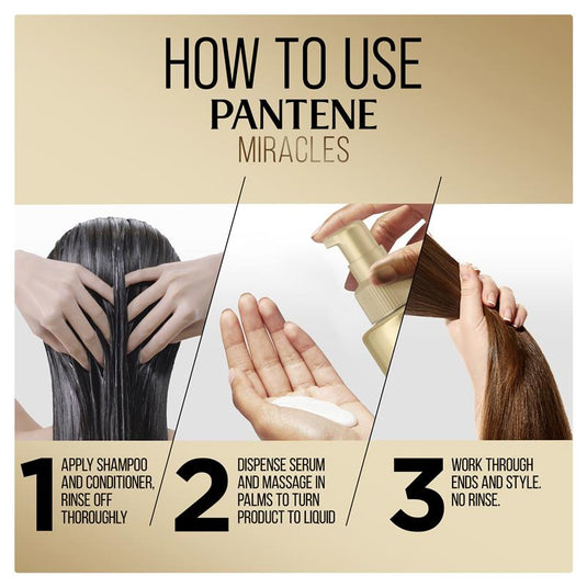 Pantene Miracles Hyaluron Hydrate & Glow Daily Intensive Conditioner 350ml