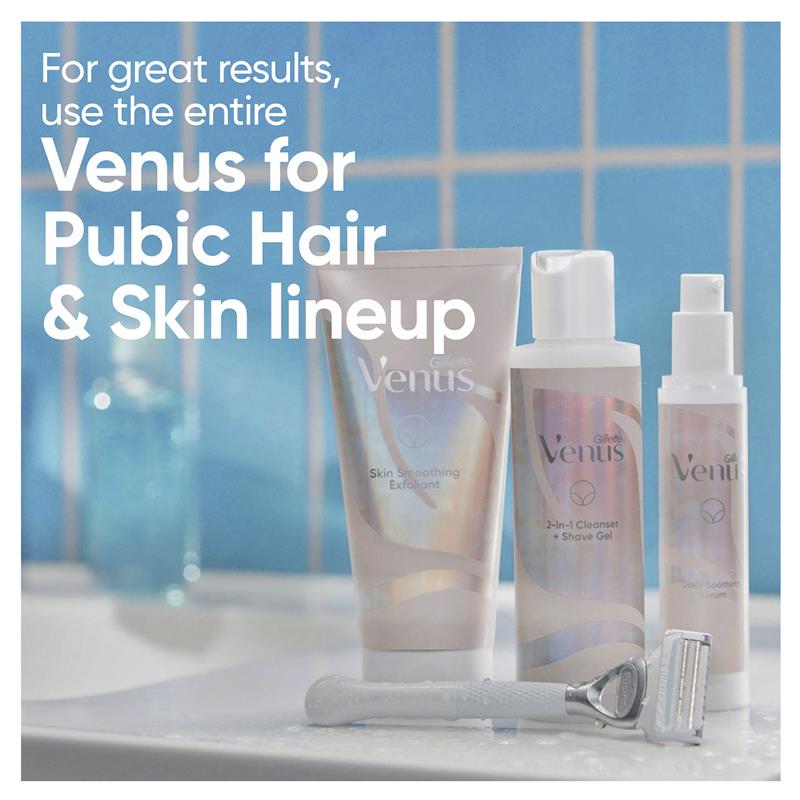 Load image into Gallery viewer, Gillette Venus for Pubic Hair &amp; Skin Daily Soothing Serum 50ml
