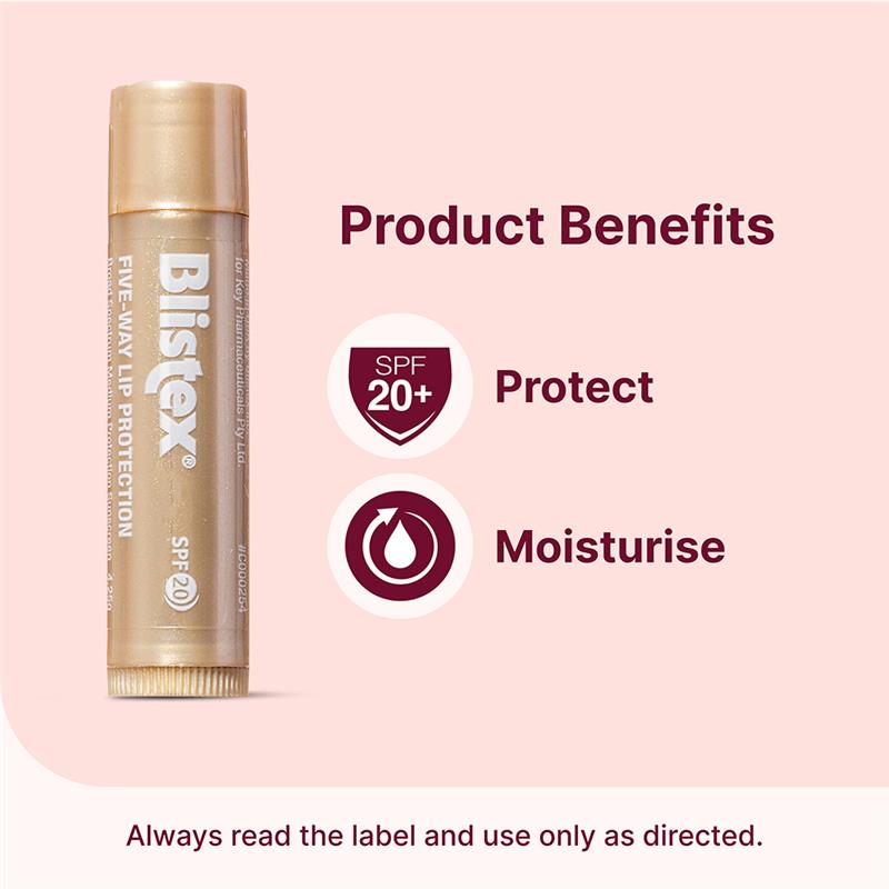 Load image into Gallery viewer, Blistex Five Way Lip Protection SPF20 4.25gm
