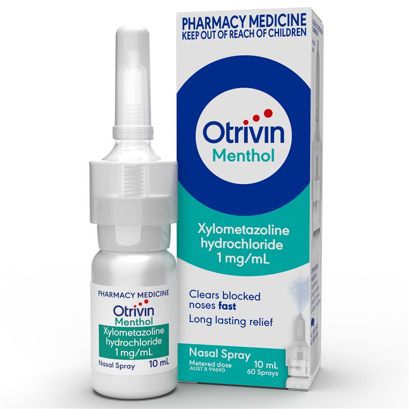 Load image into Gallery viewer, Otrivin Adult Nasal Spray Menthol 10ml
