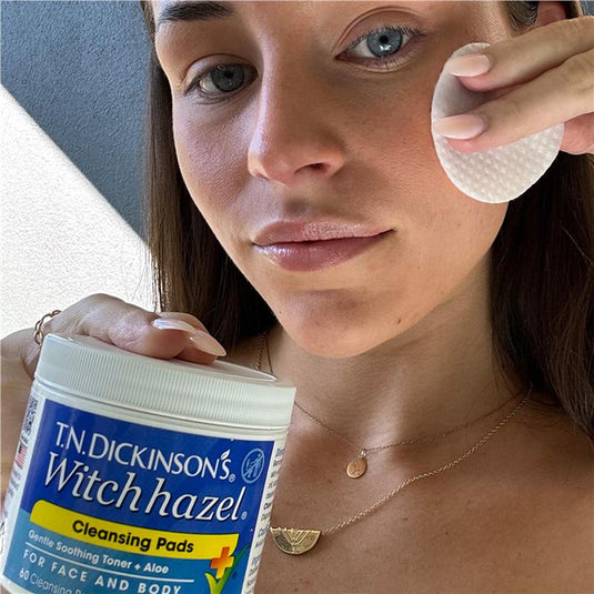 TN Dickinsons Witch Hazel Cleansing Pads 60