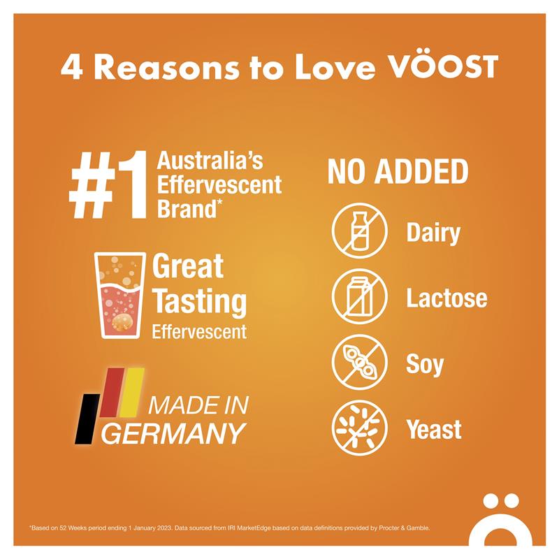 Load image into Gallery viewer, Voost Vitamin C Effervescent 60 Pack Exclusive Size
