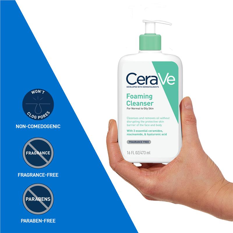 Load image into Gallery viewer, CeraVe Foaming Cleanser 473ml
