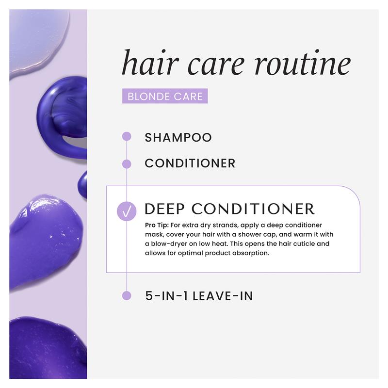 Load image into Gallery viewer, Hask Blonde Care Purple Deep Conditioner 50g Sachet
