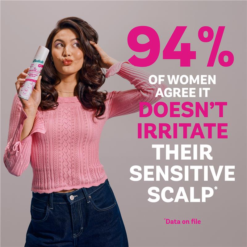 Load image into Gallery viewer, Batiste Dry Shampoo Sensitive Scalp Lightly Fragranced 200ml
