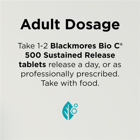 Blackmores Bio C Sustained Release 500mg 200 Tablets