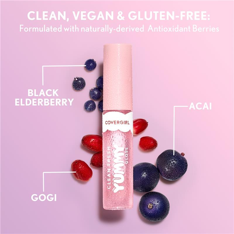 Load image into Gallery viewer, Covergirl Clean Fresh Yummy Gloss #100 Let's Get Fizzical
