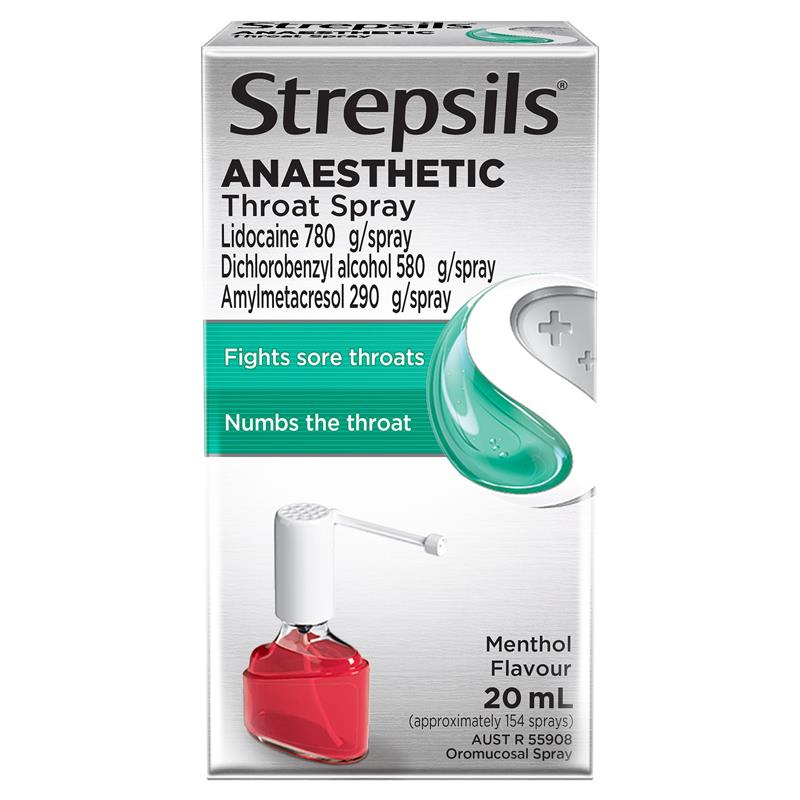 Load image into Gallery viewer, Strepsils Plus Sore Throat Numbing Spray Pain Relief
