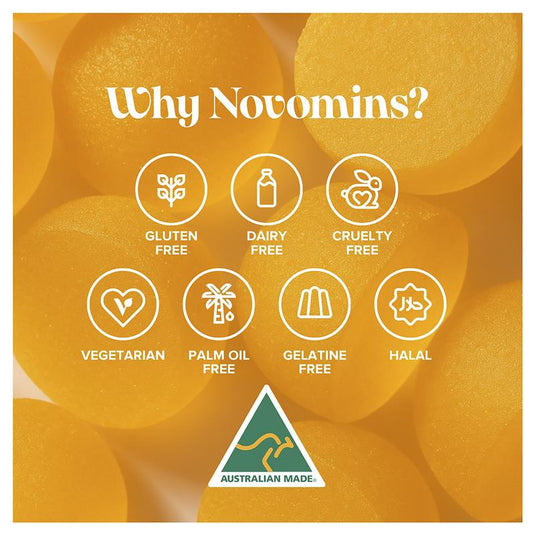 Novomins Vitamin C 60 Gummies NEW
