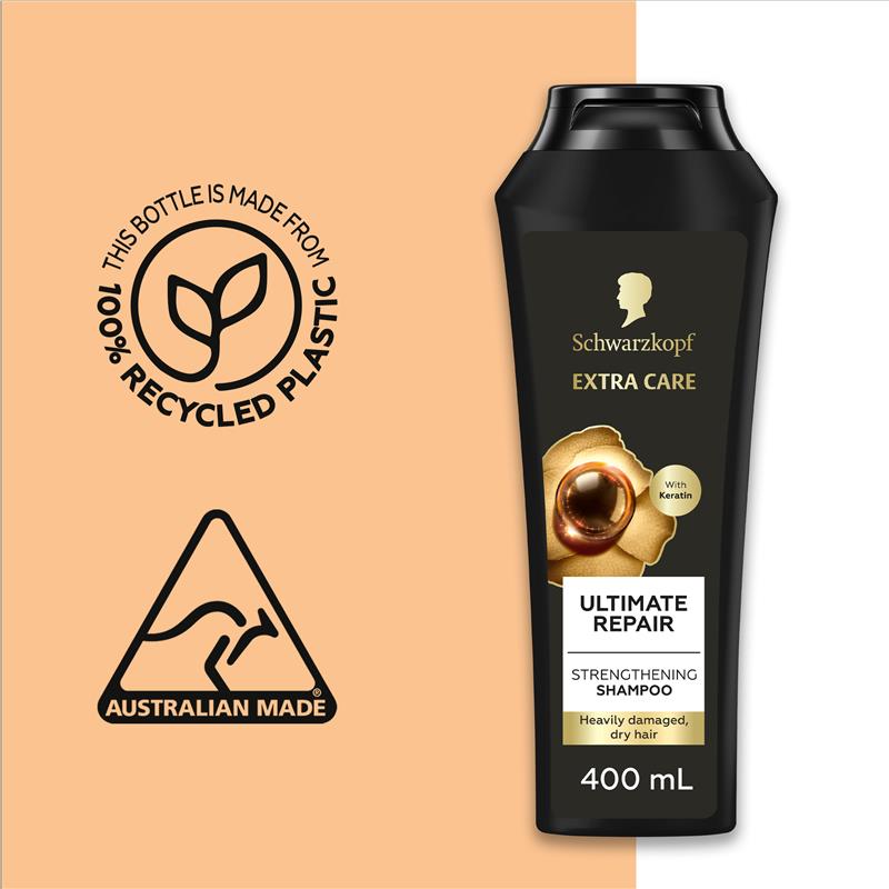 Load image into Gallery viewer, Schwarzkopf Extra Care Ultimate Repair Strengthening Shampoo 400ml
