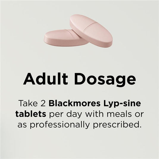 Blackmores Lypsine 100 Tablets