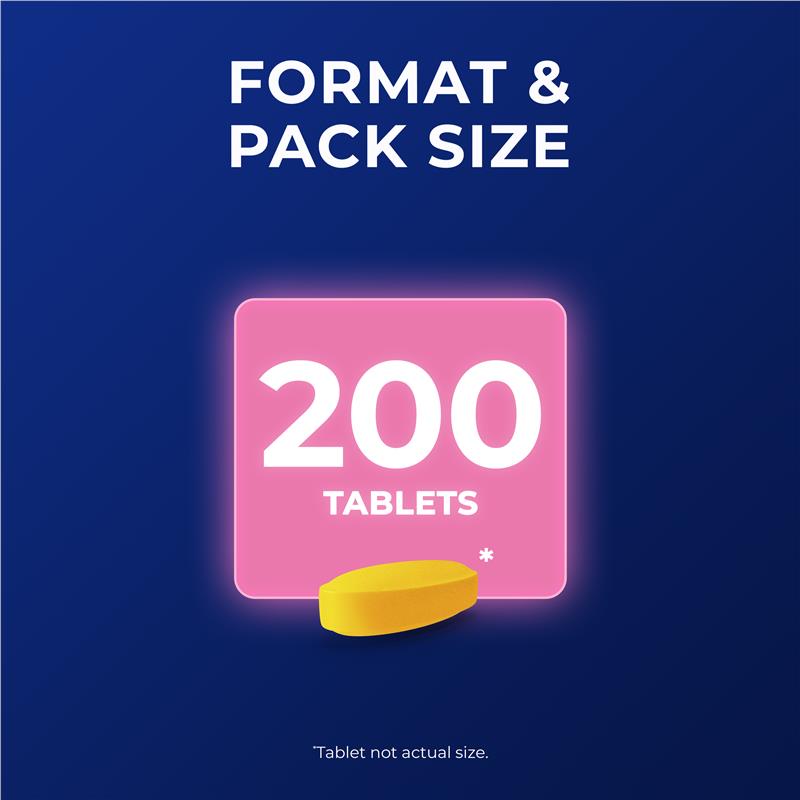Load image into Gallery viewer, Ostelin Calcium &amp; Vitamin D3 + Magnesium 200 Tablets Exclusive Size
