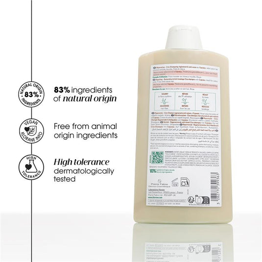 Klorane Shampoo With Organic Cupuacu 400ml