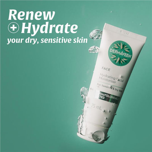 DermaVeen Face Hydrating Moisturiser 75ml