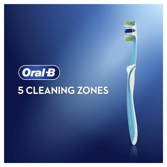 Oral B Toothbrush Complete 5 Way Clean Medium 3 Pack