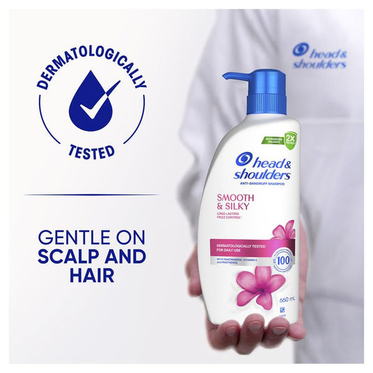 Head & Shoulders Smooth & Silky Shampoo 660ml