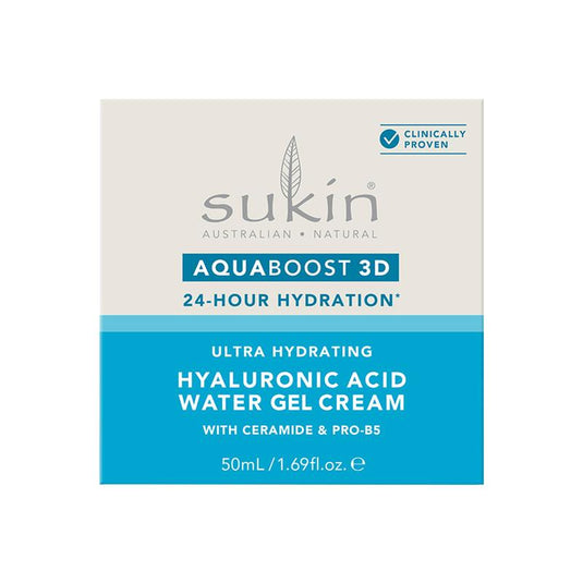 Sukin Aquaboost 3D Hyaluronic Acid Water Gel Cream 50ml