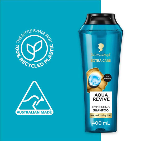 Schwarzkopf Extra Care Aqua Revive Moisturising Shampoo 400ml