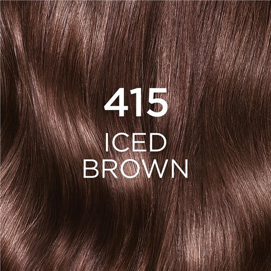 L'Oreal Paris Casting Creme Gloss Semi-Permanent Hair Colour - 415 Iced Brown