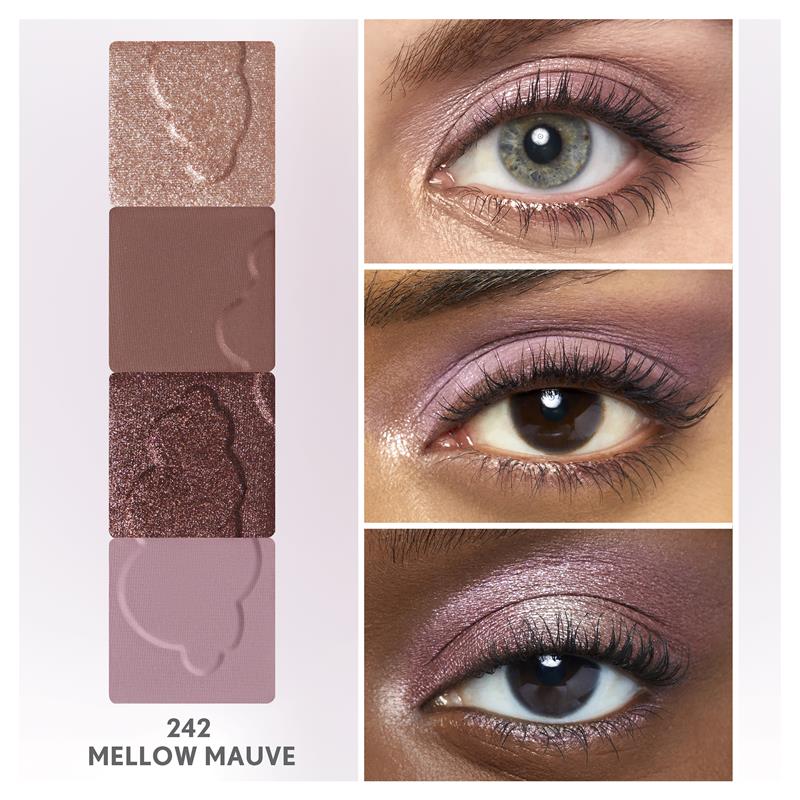 Load image into Gallery viewer, Covergirl Clean Colour Eyeshadow Quad #242 Mellow Mauve
