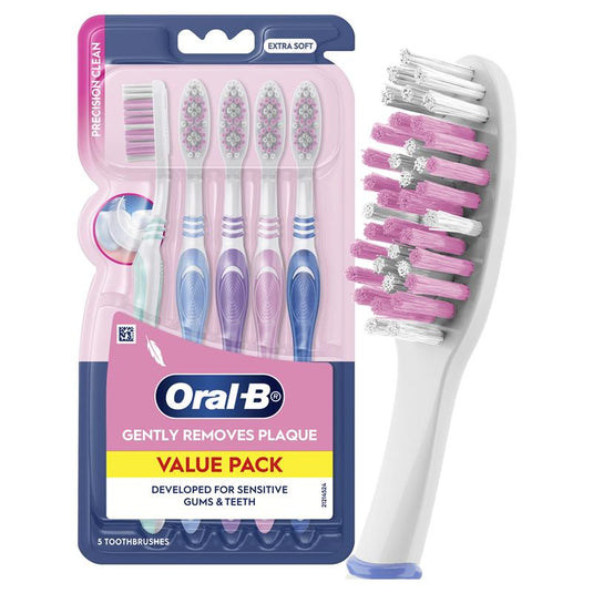 Oral B Toothbrush Precision Clean 5 Pack