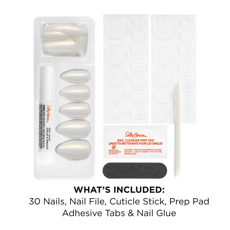 Load image into Gallery viewer, Sally Hansen Salon Effects Perfect Press-On Only Have Ice For You 30 Pieces
