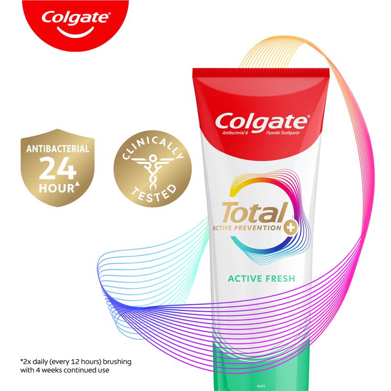 Load image into Gallery viewer, Colgate Toothpaste Total Active Prevention Active Fresh 200g

