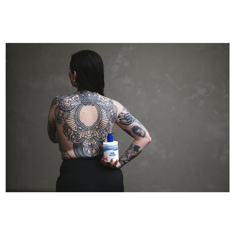 Load image into Gallery viewer, Ink Nurse Tattoo Aftercare + Multipurpose Remedy Cream Pump 500ml
