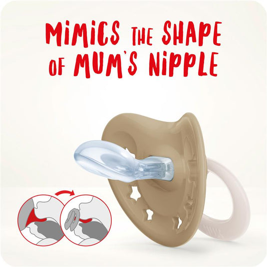 Nuk Signature Soother Silicone 0-6 Months 2 Pack