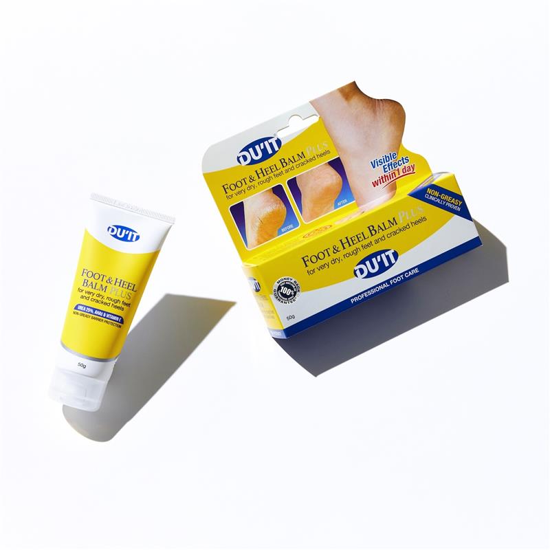 Load image into Gallery viewer, DU'IT Foot &amp; Heel Balm Plus Dry Skin Foot Cream 50g
