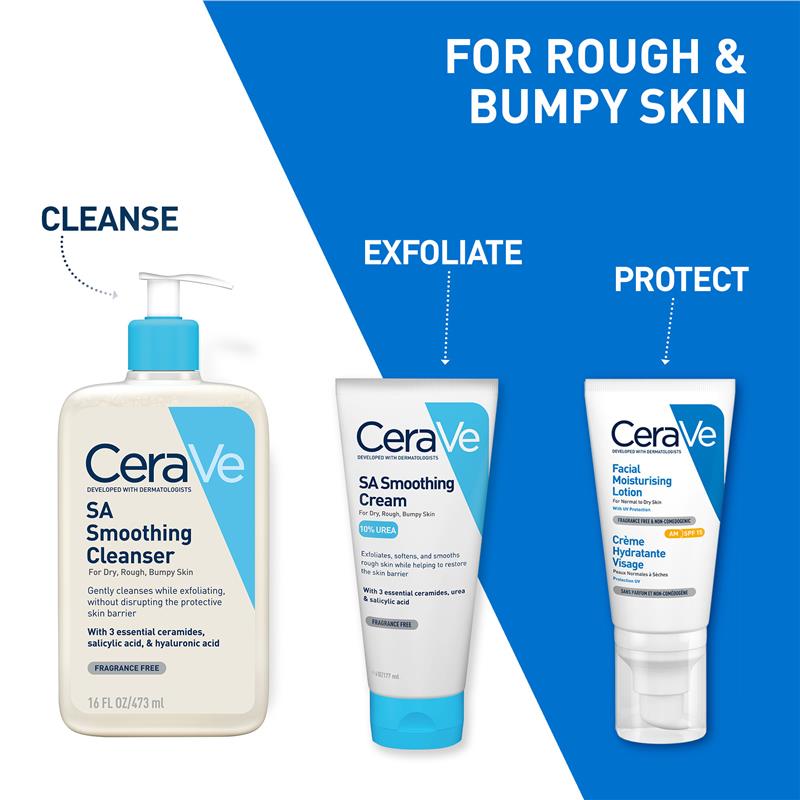 Load image into Gallery viewer, CeraVe SA Smoothing Cleanser 473ml
