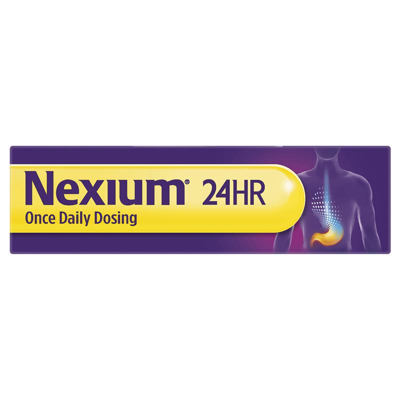 Load image into Gallery viewer, Nexium 24hr Heartburn &amp; Acid Reflux Relief 20mg 7 Tablets
