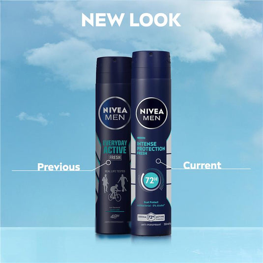 NIVEA MEN Deodorant Aerosol Intense Protection Fresh 250ml
