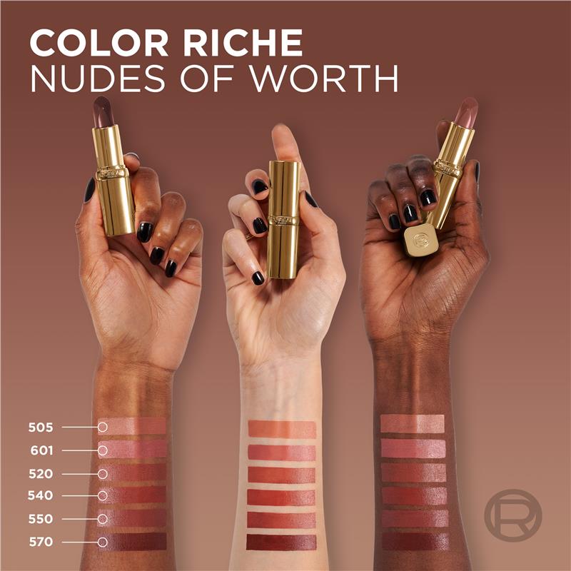 Load image into Gallery viewer, L'Oreal Paris Color Riche Classic Satin Lipstick 570 Worth It Intense
