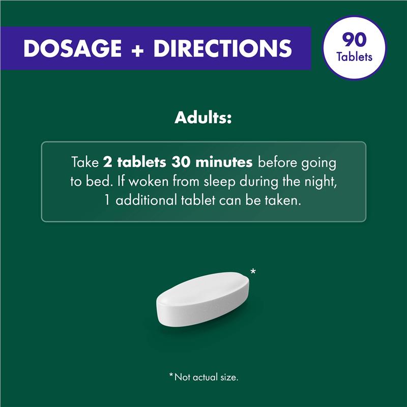 Load image into Gallery viewer, Nature's Own Complete Sleep Advance 90 Tablets Exclusive Size
