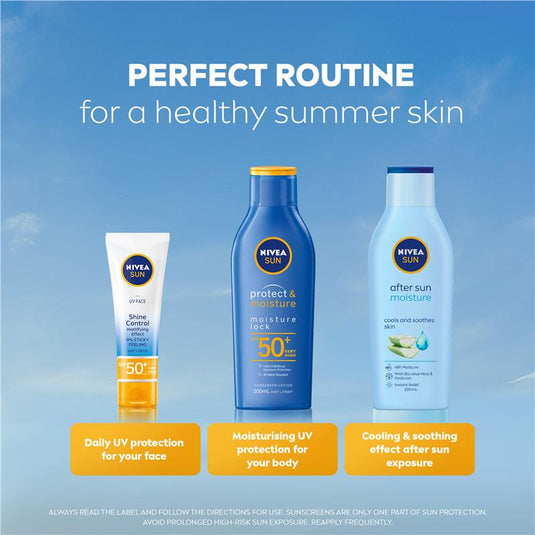 NIVEA Sun Protect & Moisture SPF50+ Sunscreen Lotion 200ml