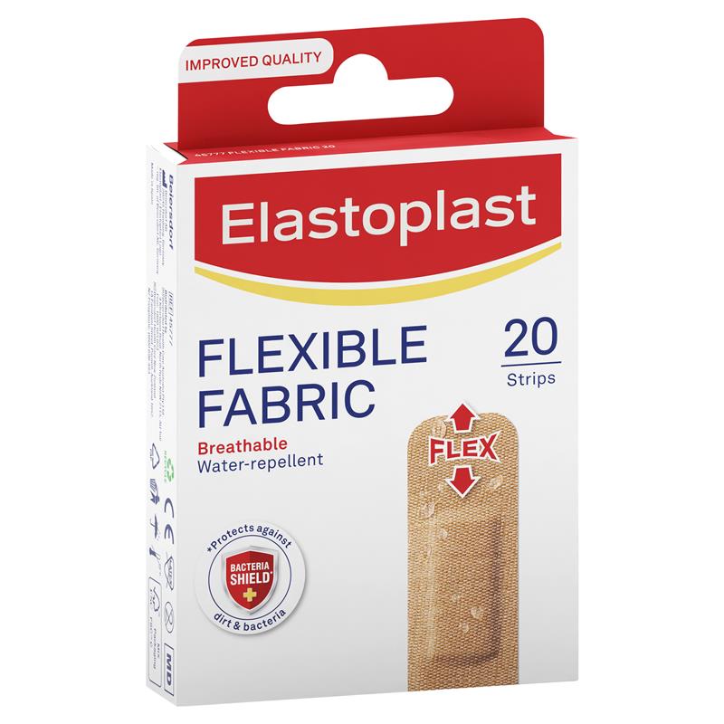 Load image into Gallery viewer, Elastoplast Flexible Fabric Strips 20 Pack
