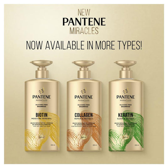 Pantene Miracles Collagen Repair & Protect Shampoo 650ml
