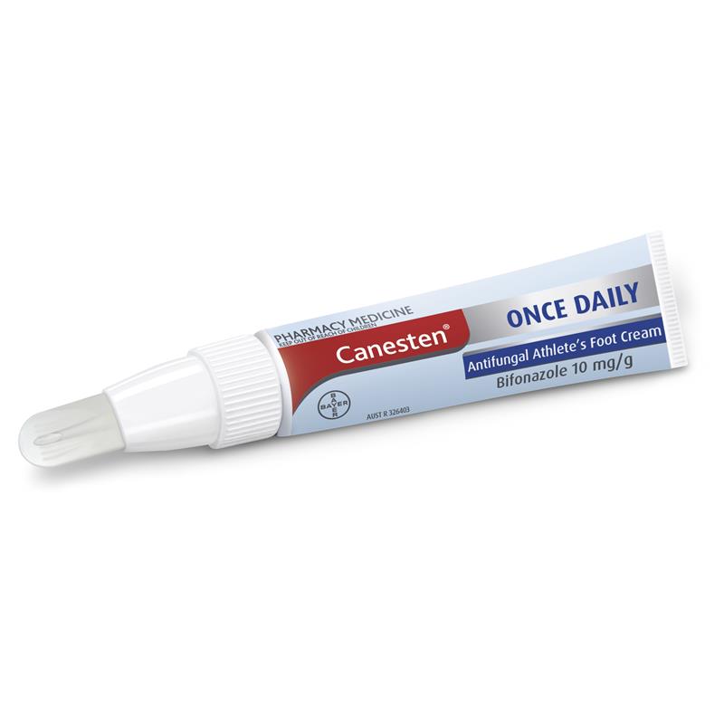 Load image into Gallery viewer, Canesten Once Daily Antifungal Athletes Foot Cream with Applicator 15g
