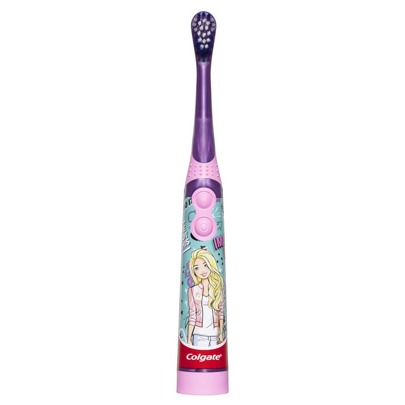 Load image into Gallery viewer, Colgate Toothbrush Kids Barbie Sonic Battery
