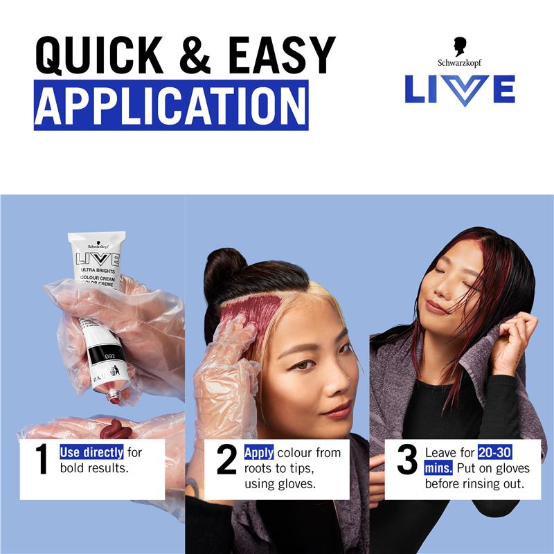 Load image into Gallery viewer, Schwarzkopf LIVE Colour Rich Burgundy Semi Permanent 75ml
